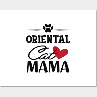 Oriental Cat Mama Posters and Art